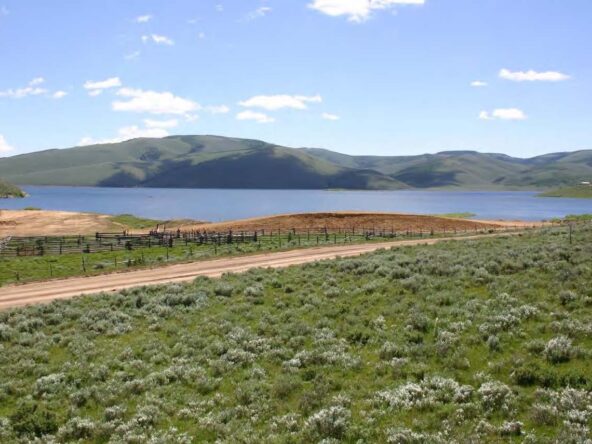Lake View from lot B7 of Scofield Mountain Estates recreational mountain properties