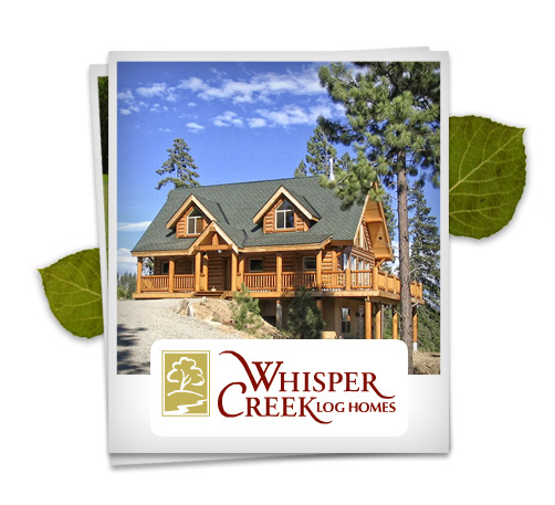 Custom log homes and cabin kits by Whisper Creek Log Homes